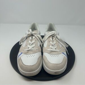 Keds White and Blue Sneakers Size 9.5